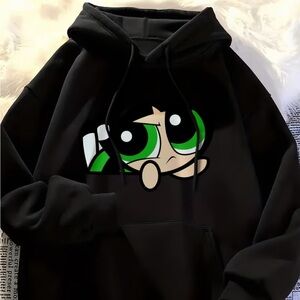 Buttercup Powerpuff Girl Black Hoodie